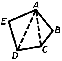 [convex pentagon A⁠BCD⁠E]